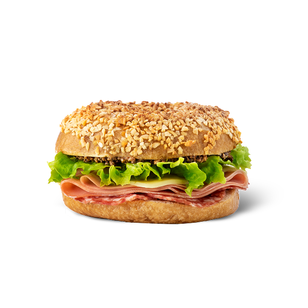 Brooklyn Bagel Sandwich Crumb