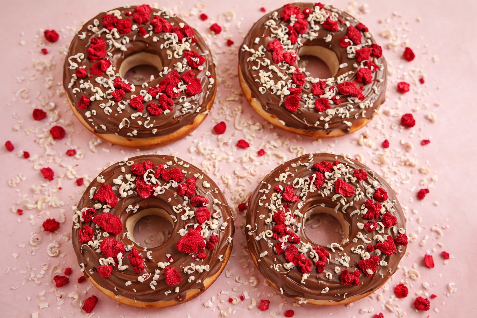 Protein Paradise MuscleUp Donuts Lino-Berry Crumb